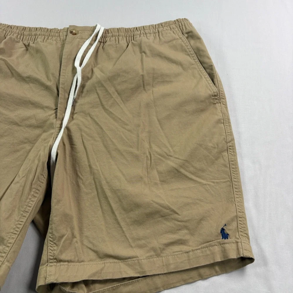Polo Ralph Lauren Shorts Mens 1XB Bige Beige Prepster Chino Stretch Classic Fit